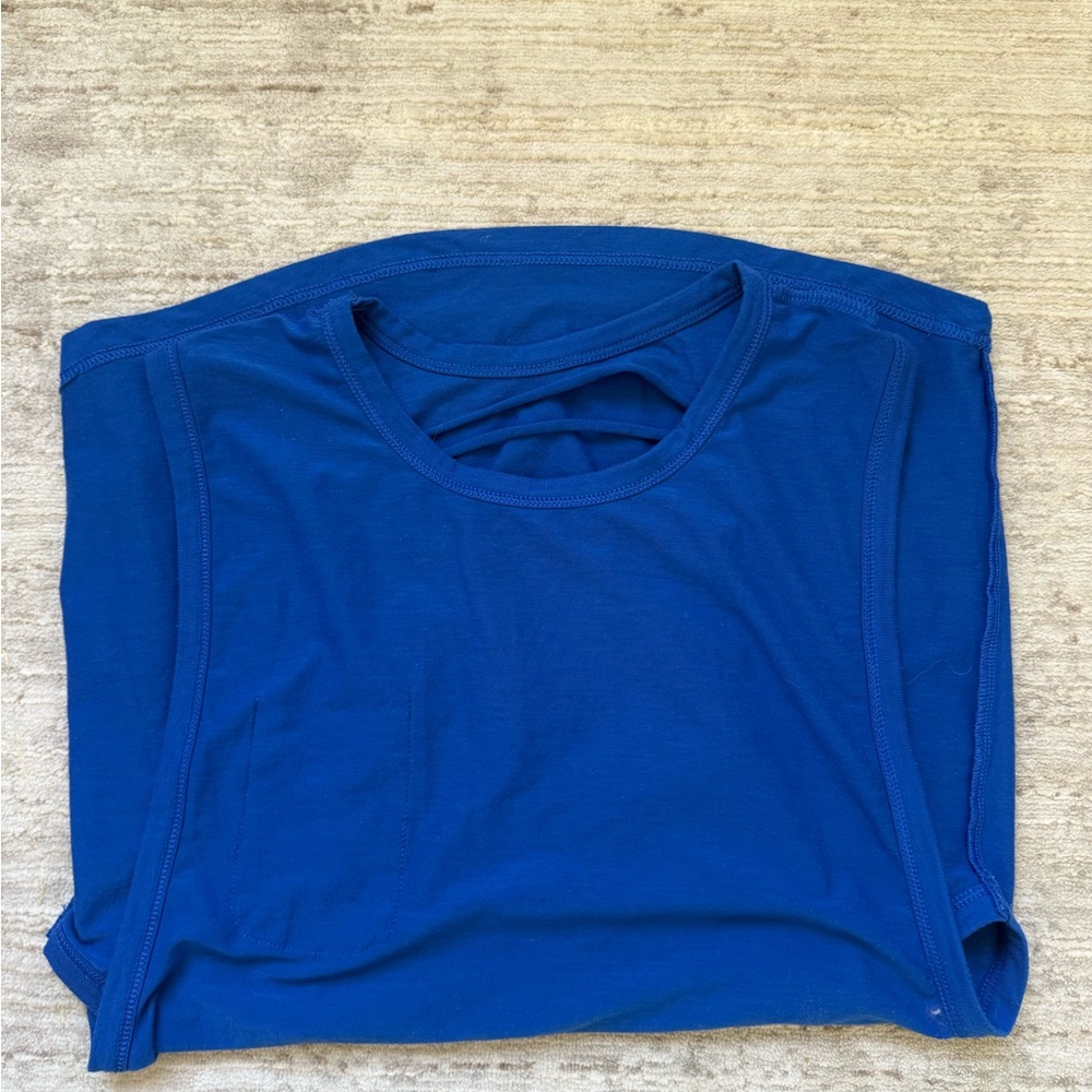 Glyder Royal Blue Tank Top (Size Medium) - Picture 4 of 6